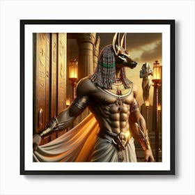 Egyptian God Art Print