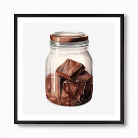 Jar Of Chocolate 5 Art Print