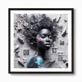 Afrofuturism 10 Art Print