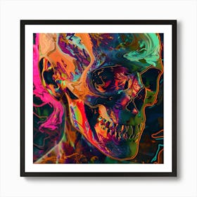 Skull Art 11 Art Print