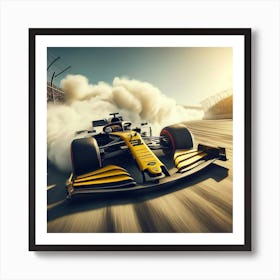 Renault F1 Art Print