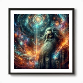 Old Man Art Print