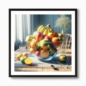 Fruit Bowl Art Print