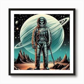 Saturn 2 Art Print