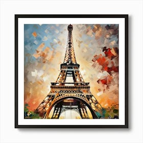 Eiffel Tower Art Print