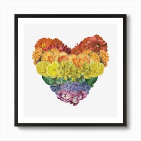 Heart Pride Art Print