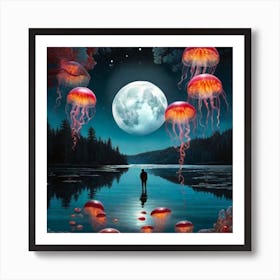 Jellyfish 2 Art Print