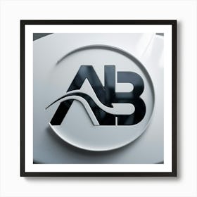 Ab Logo 4 Art Print