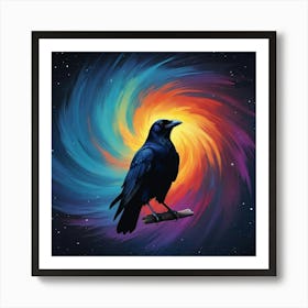 Raven Art Print