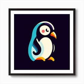 Penguin 8 Art Print