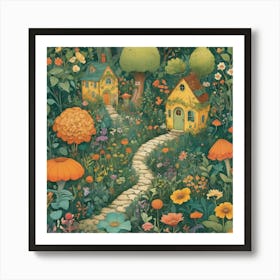 Fairy Garden 5 Art Print