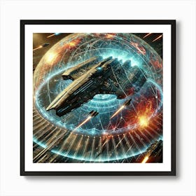 Advanced Shielding Tech Converted Art Print