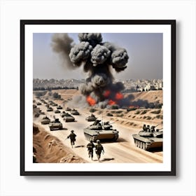 Syria War 1 Art Print