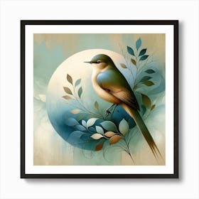 Bird On A Branch 2 Art Print