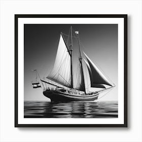 Sailboat Art Print