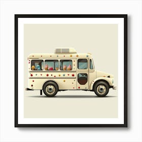 Ice Cream Truck Poster