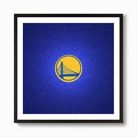 Golden State Warriors Logo Art Print