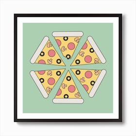 Pizza Slice Food Italian Art Print