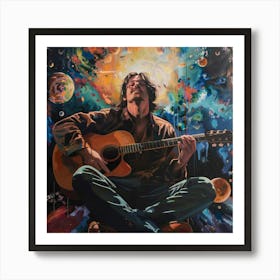 Acoustic Guitar Art Print