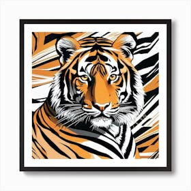 Tiger 30 Art Print