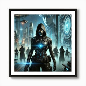 Zoya Nightshade Episode1 Vanguards Shadow Art Print