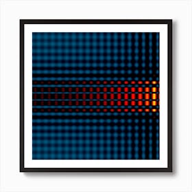 Signal Background Pattern Light Texture Art Print