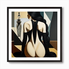 Nude Woman 3 Art Print