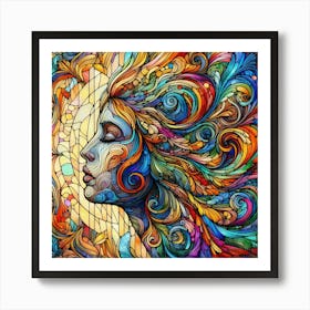 Glass Art Print