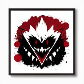 Devil'S Face Art Print