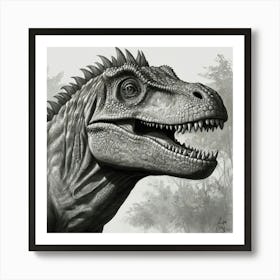 T-Rex Art Print