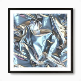 Metallic Foil Texture Art Print