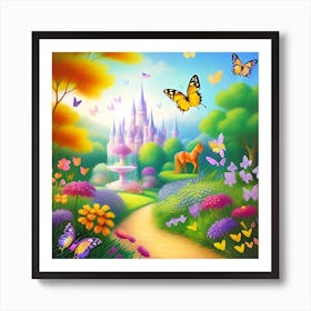 Fairytale Castle Art Print