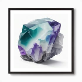 Apatite Crystal Art Print