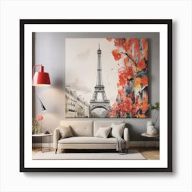 Paris Eiffel Tower Art Print