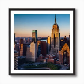 New York City Skyline Art Print