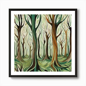 Forest Art Print