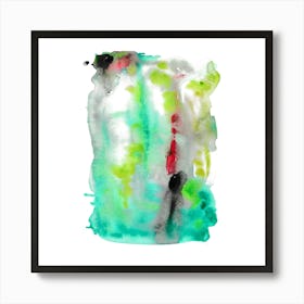 Modern Watercolor Painting, Abstract Art, Wall Home Decor 3 Art Print