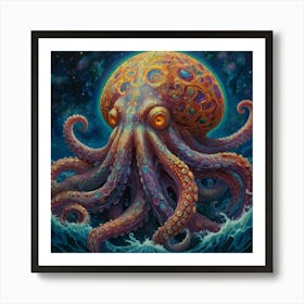 Octopus Art Print