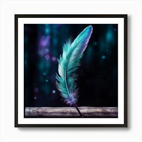 Feather Quill 1 Art Print