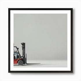 Forklift Stock Videos & Royalty-Free Footage Art Print