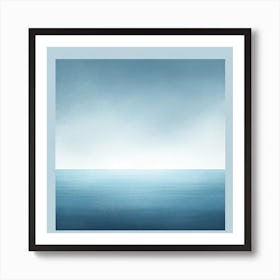 Ocean Blue Art Print