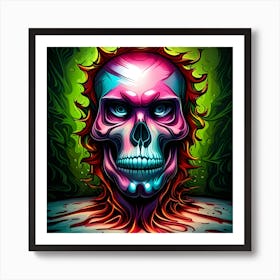 Skull Art 1 Art Print