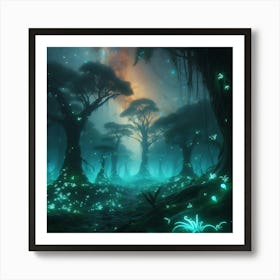 Faerie Forest 1 Art Print