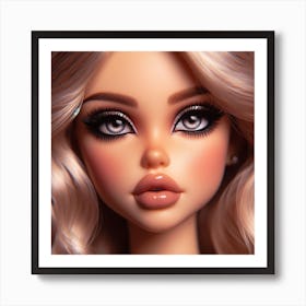 Sexy Barbie Art Print