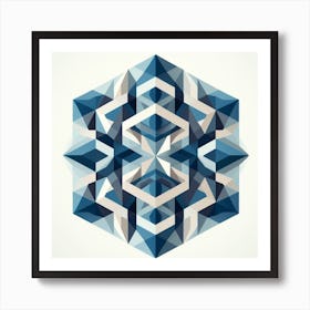 Hexa Shape Art Print