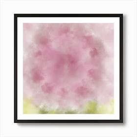 Abstract Watercolor Background Art Print