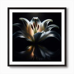 White Lily 6 Affiche