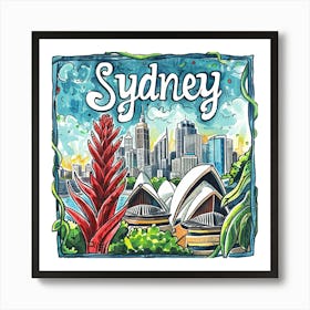 Sydney 1 Art Print