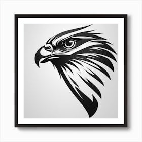 Eagle Head Art Print