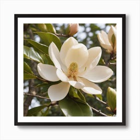 Magnolia Blossom Art Print